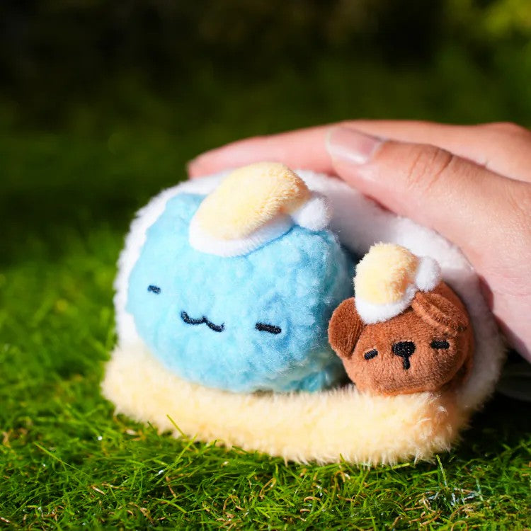 Capoo & Bear Sleepy Magnet Plush Set