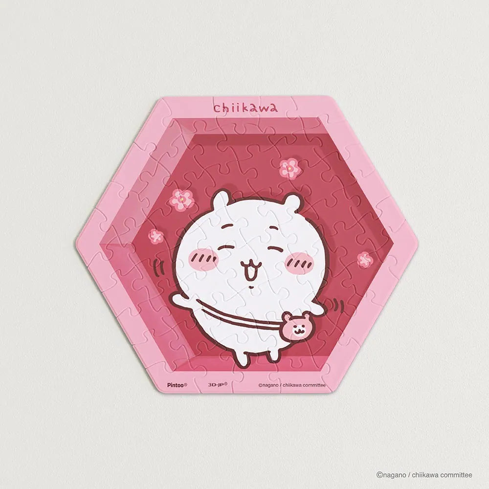 Chiikawa Hexagon Wall Tile Puzzle – Chiikawa (56 Pieces)