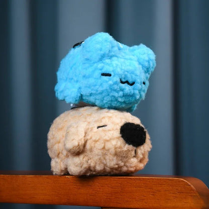 Classic Dogdog Curly Plush Charm