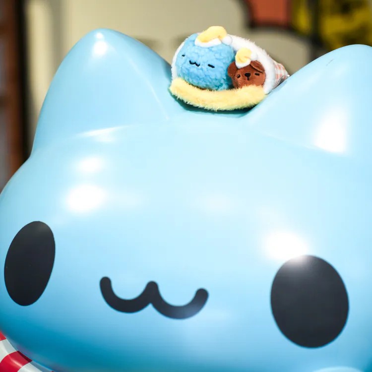 Capoo & Bear Sleepy Magnet Plush Set