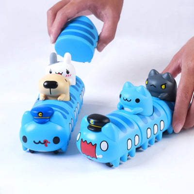 Bugcat Capoo & Friends Magnetic Pull-Back Train (Box of 6)