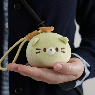 Melon Cat Plush Charm