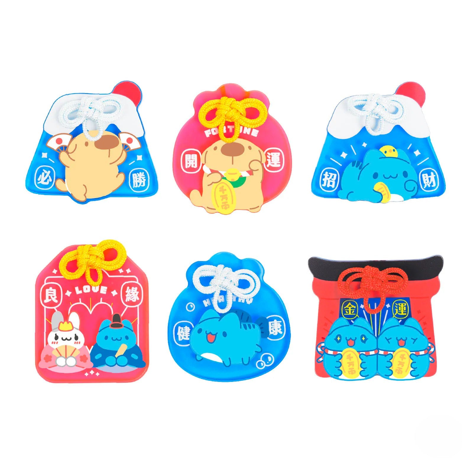 Blessings of Capoo Acrylic Omamori Blind Box