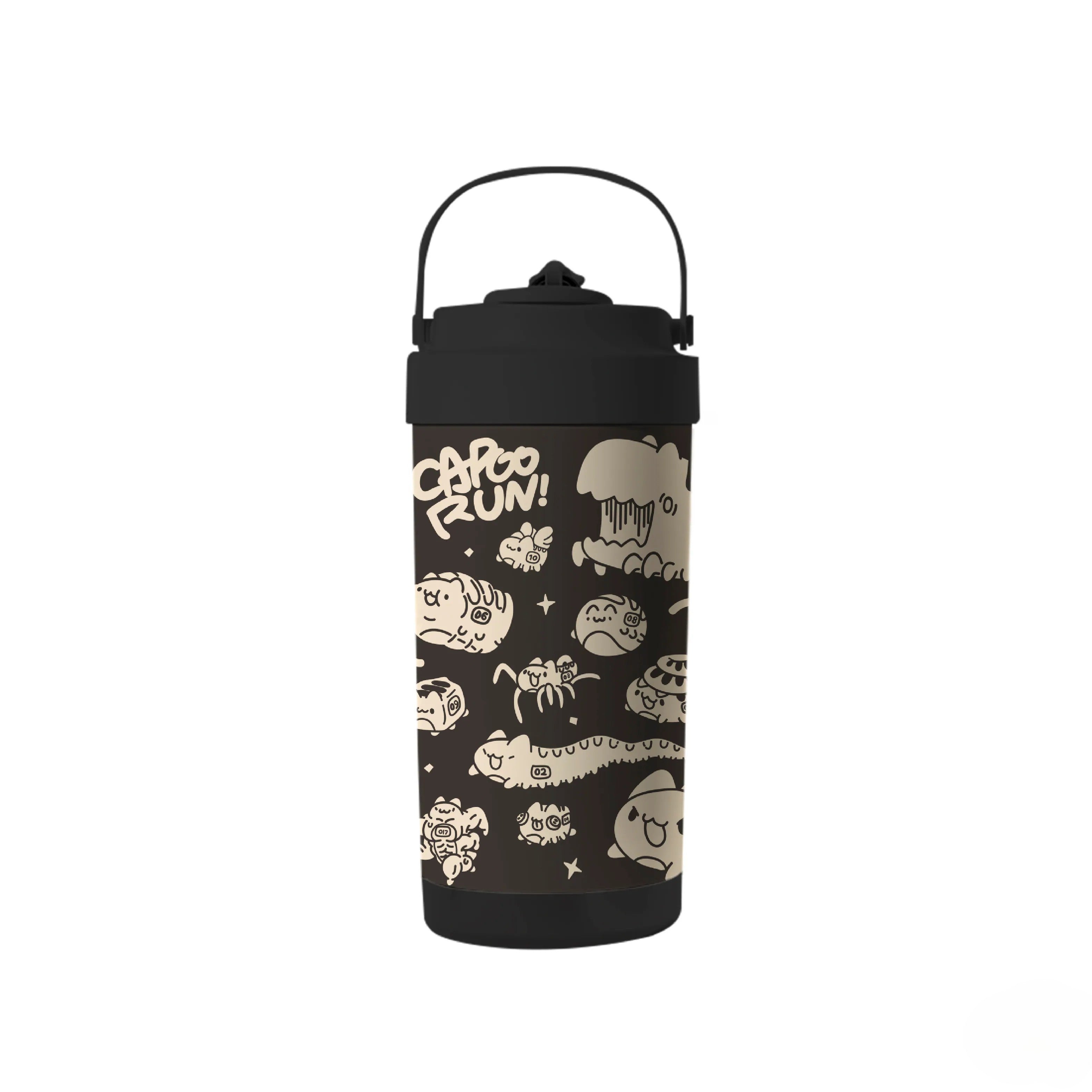 CAPOO RUN: Strange Capoo Tumbler (Black)