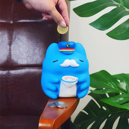 Train Conductor Capoo Coin Bank