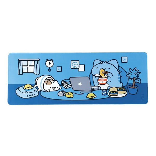 Capoo & Foam Cat Chill at Home Mouse Pad