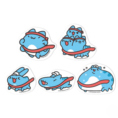 CAPOO RUN Waterproof & UV-Resistant Sticker Set 3