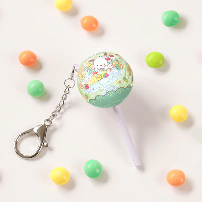 Pochacco Lollipop Puzzle Keychain – Carrot Flavor (24 Pieces)