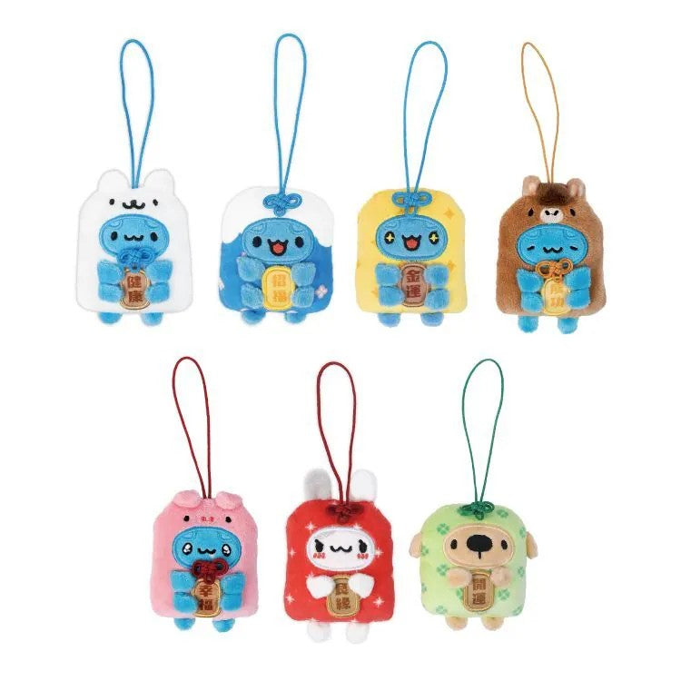 Capoo & Friends Plush Omamori Blind Box (Box of 8)