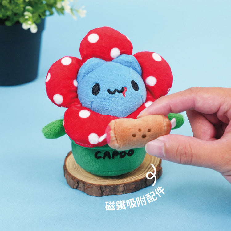 肉食フラワーCapoo マグネットぬいぐるみチャーム — 画像 5