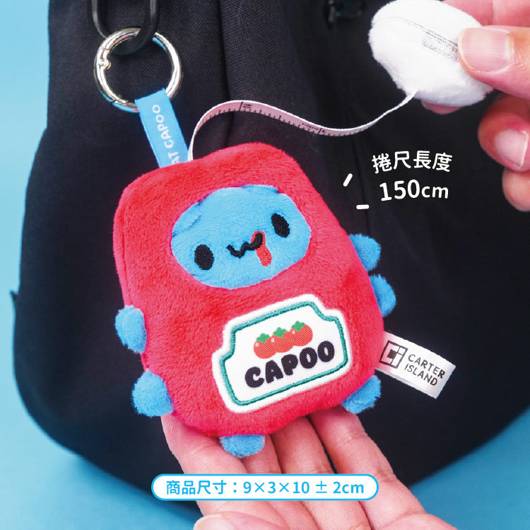 Ketchup-Capoo-Plüschanhänger mit Maßband — Bild 2