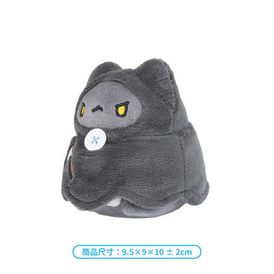 Grim Reaper Black Bugcat 10cm Plush Charm — image 2