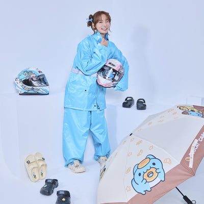 Bugcat Capoo Two-Piece Raincoat