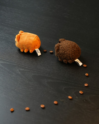 Coffee Bean Bugcat Plush Charm