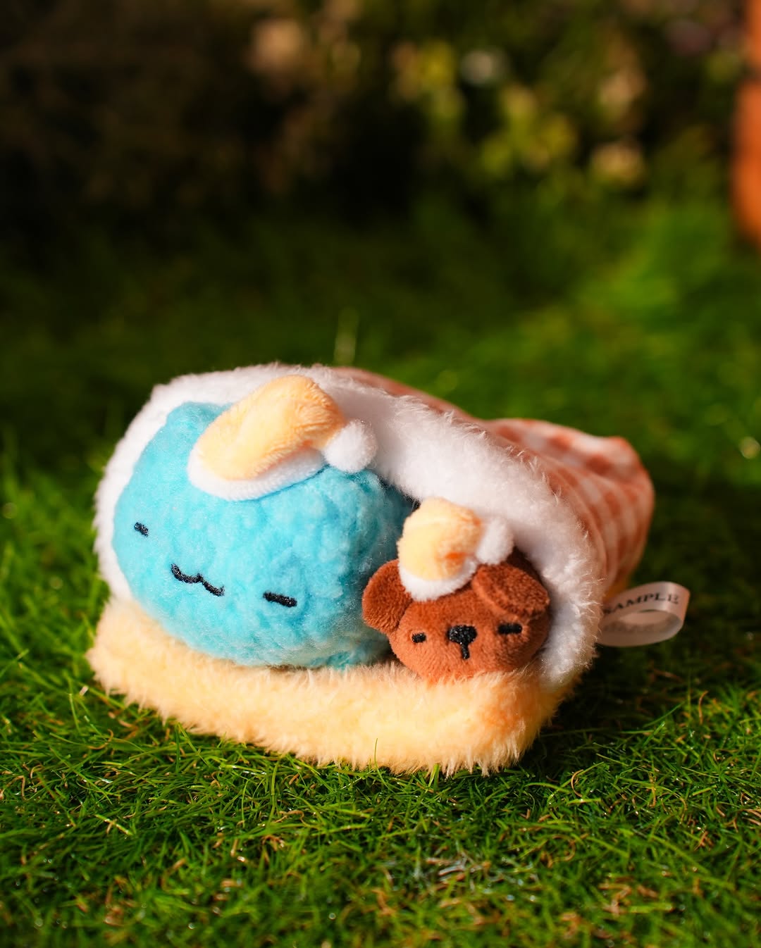 Capoo & Bear Sleepy Magnet Plush Set