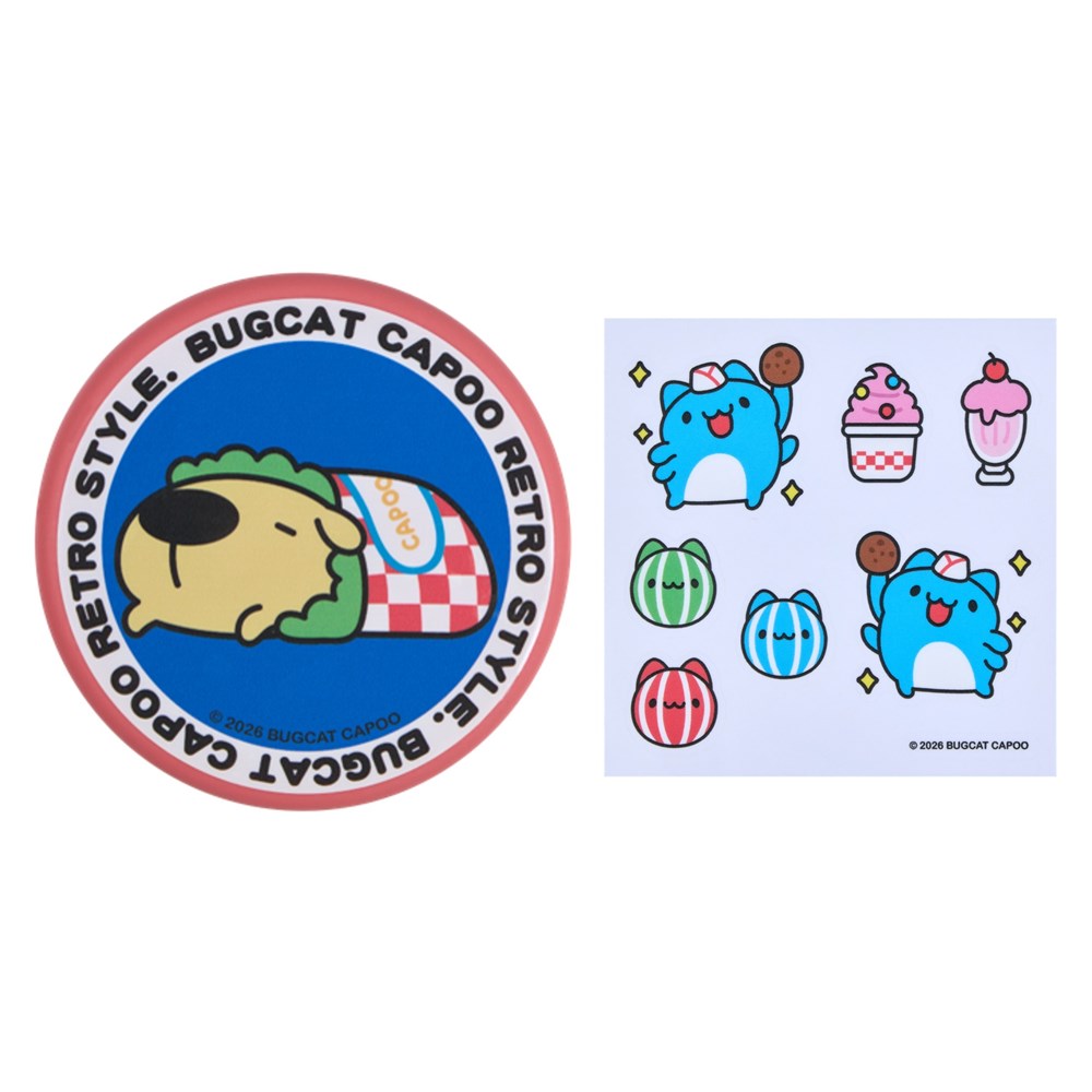 Bugcat Capoo Selfie Convex Mirror (5 Designs, Random)