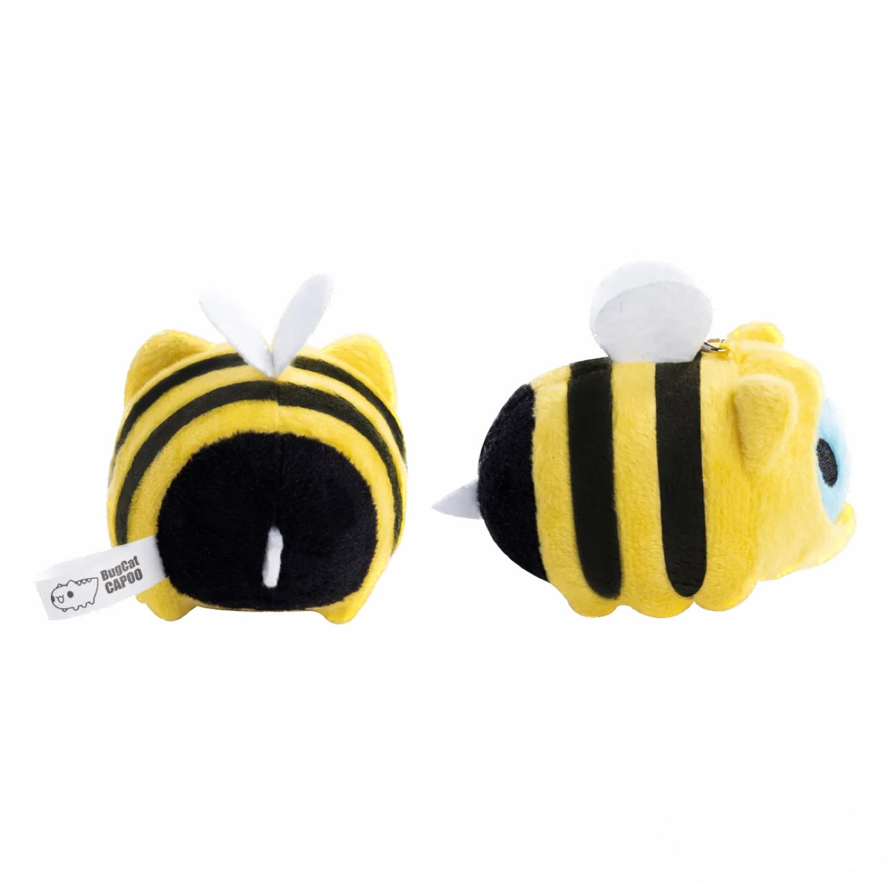 Bee Capoo Plush Charm - Back and Side View