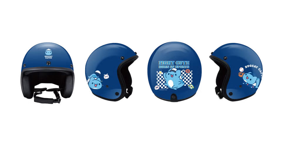 Bugcat Capoo Fight Cute Open-Face Helmet