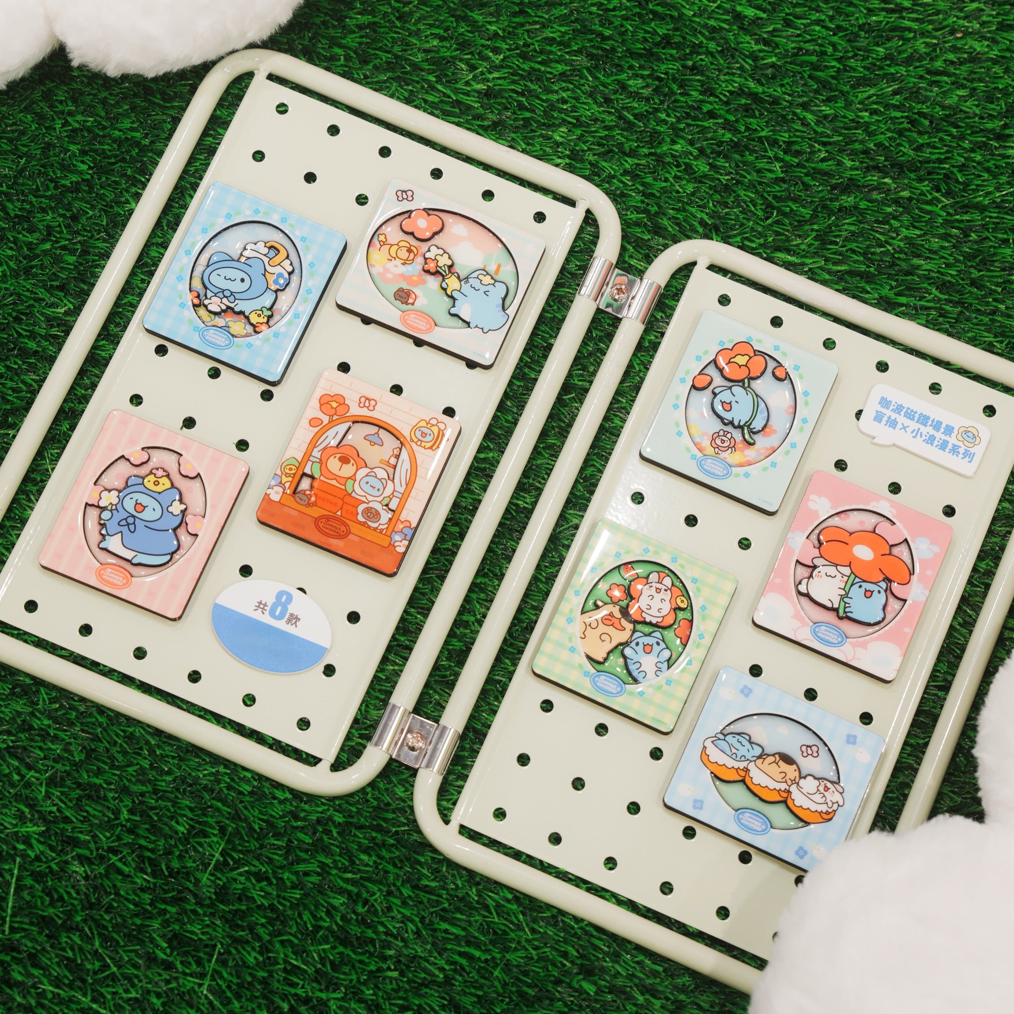 Bugcat Capoo Magnetic Scene Blind Box Mini Display Series
