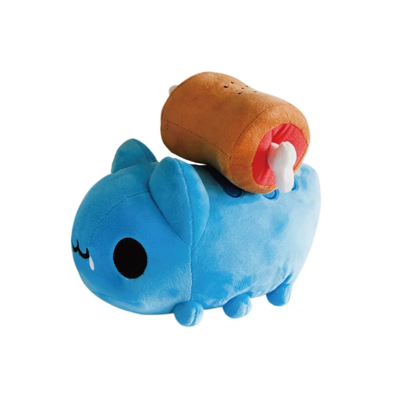 Capoo with Meat Plush - Side View