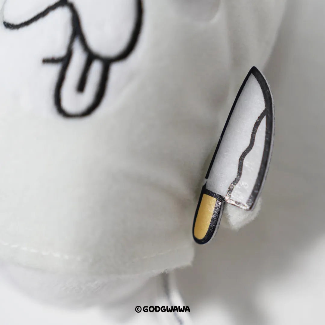 GODGWAWA Glow-in-the-Dark Ghost Xiao-Ji Plush Charm