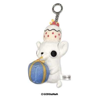 GODGWAWA Birthday Chihuahua Plush Charm