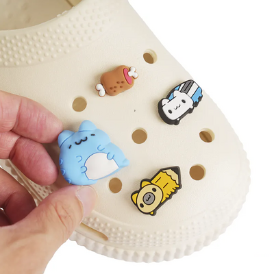 Pencil Bugcat & Eraser Bugcat Shoe Charm Set