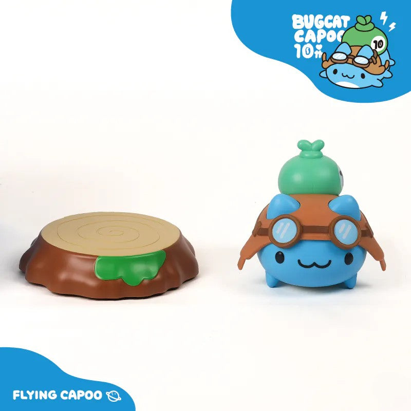 10th Anniversary Flying Capoo Figure - Magnetic Levitation Collector's Edition