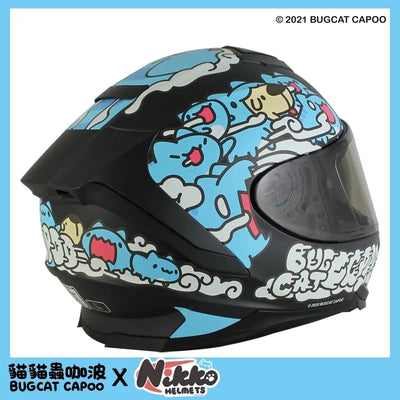 Bugcat Capoo Full Face Helmet(Black)