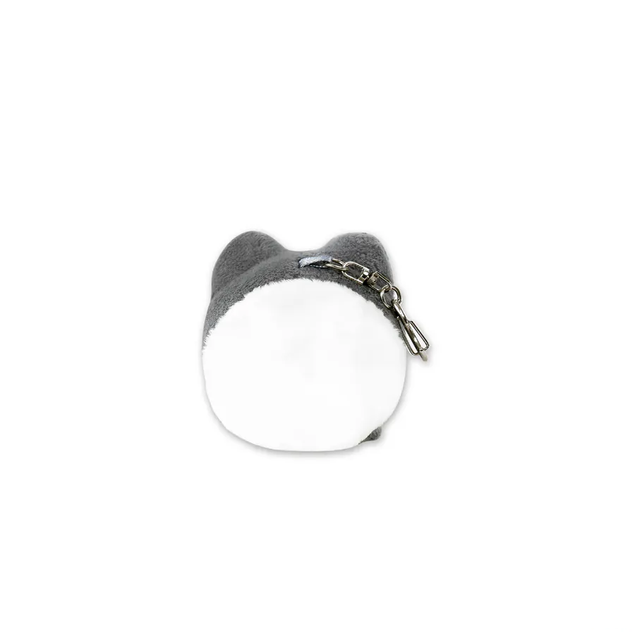 Baby Black Bugcat Pull String Plush Charm