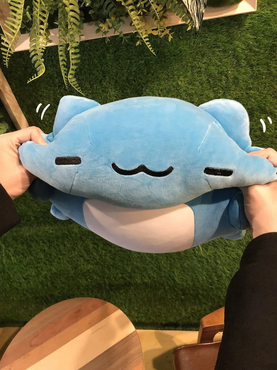 Squishing Lazy Capoo Plush