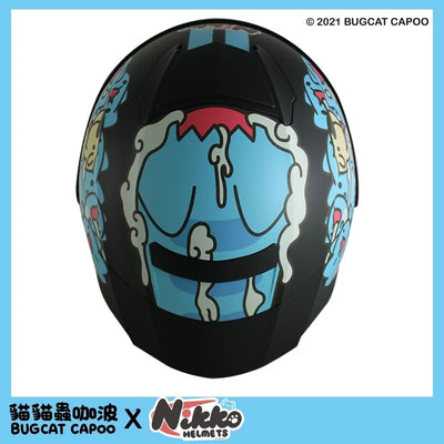 Bugcat Capoo Full Face Helmet(Black)