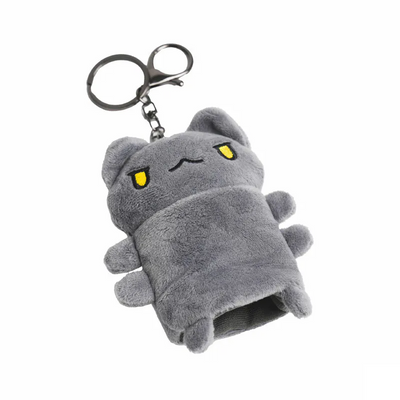 Black Bugcat Plush Key Pouch