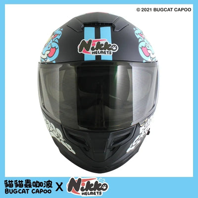 Bugcat Capoo Full Face Helmet(Black)