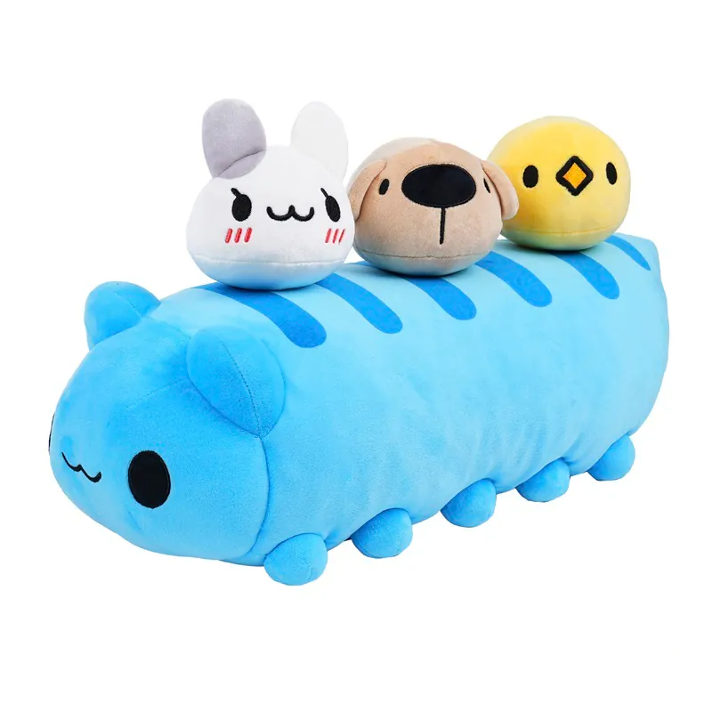 Capoo Plush Set (Dogdog, Chick, Tutu)