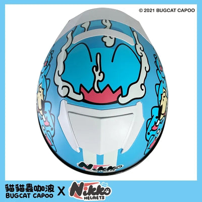 Bugcat Capoo Full Face Helmet(Blue)