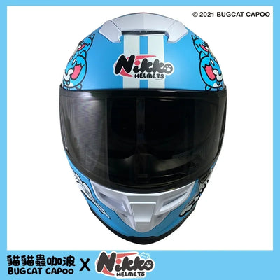 Bugcat Capoo Full Face Helmet(Blue)