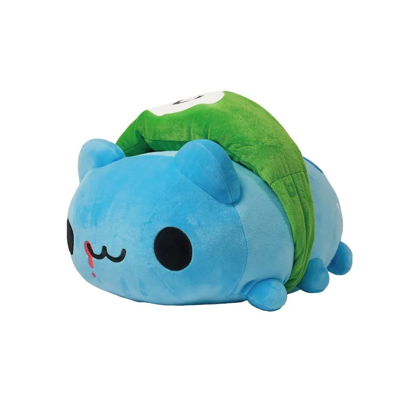 10th Anniversary Lazy Capoo Plush (Green Backpack)