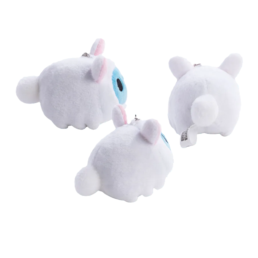 Tutu Capoo Plush Charm - Side and Back View