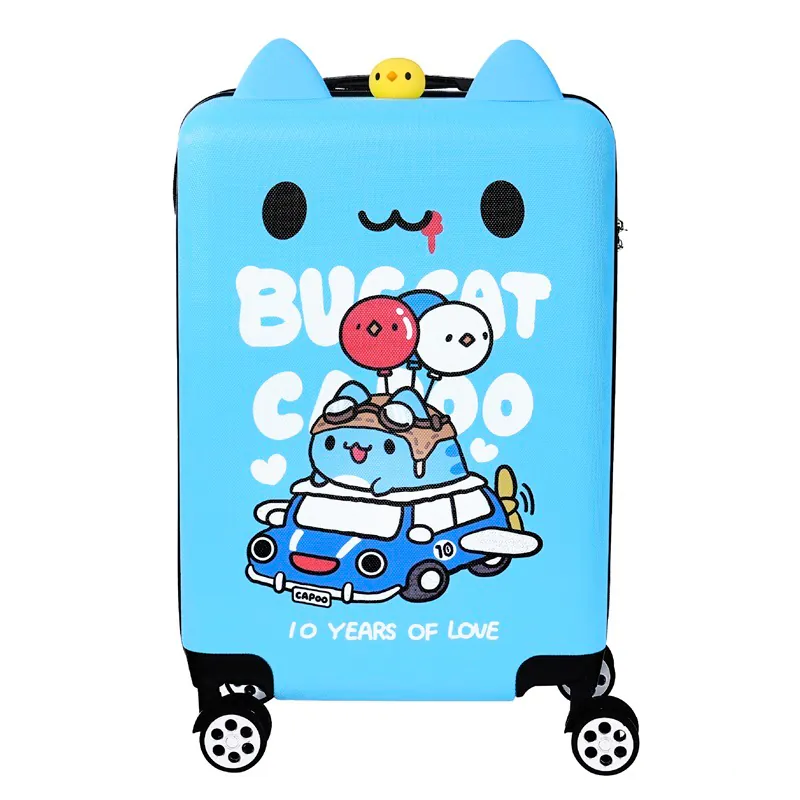 10th Anniversary Capoo Flying Car Suitcase Set