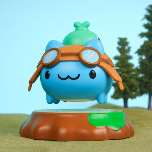 10th Anniversary Flying Capoo Figure - Magnetic Levitation Collector's Edition