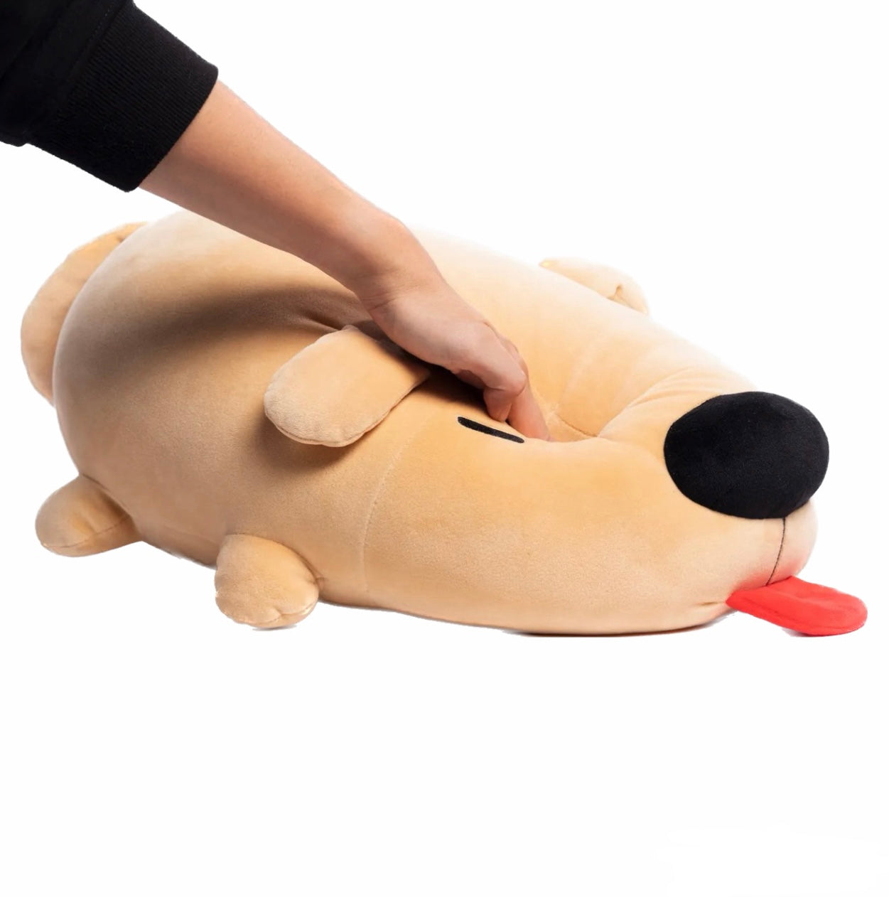 Pressing the Lazy Dog Dog Plush