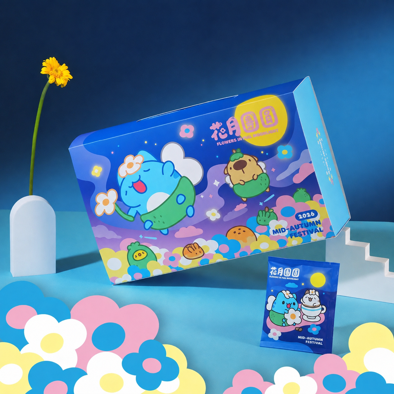 2026 Bugcat Capoo Moonlight Mid-Autumn Gift Box