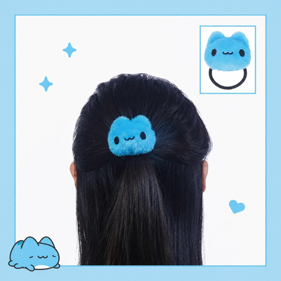 Classic Bugcat Capoo Fluffy Hair Accessories Set