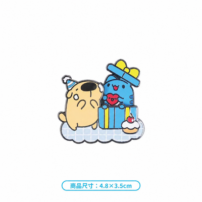 Bugcat Capoo Birthday Gift Sliding Enamel Pin