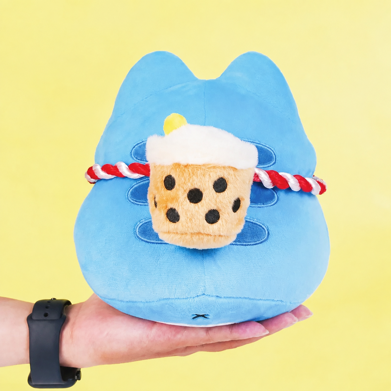 Bugcat Capoo Display Plush (Bubble Milk Tea Edition)