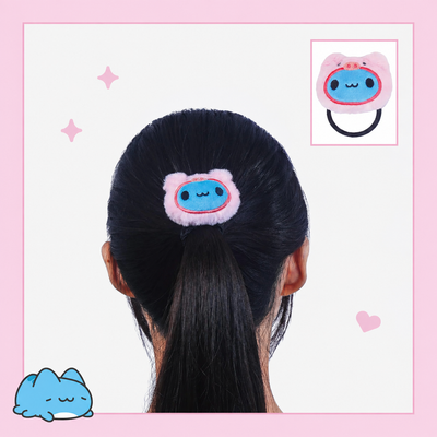 Piggy Capoo Fluffy Hair Accessories Set