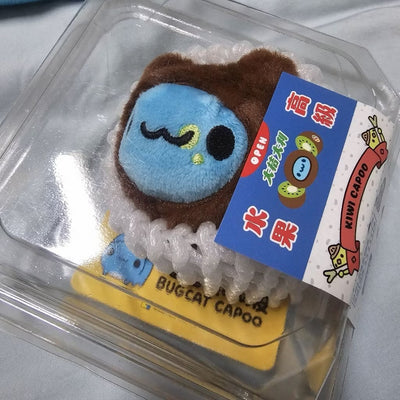 Capoo & Dogdog Kiwi Fruit Plush Charm