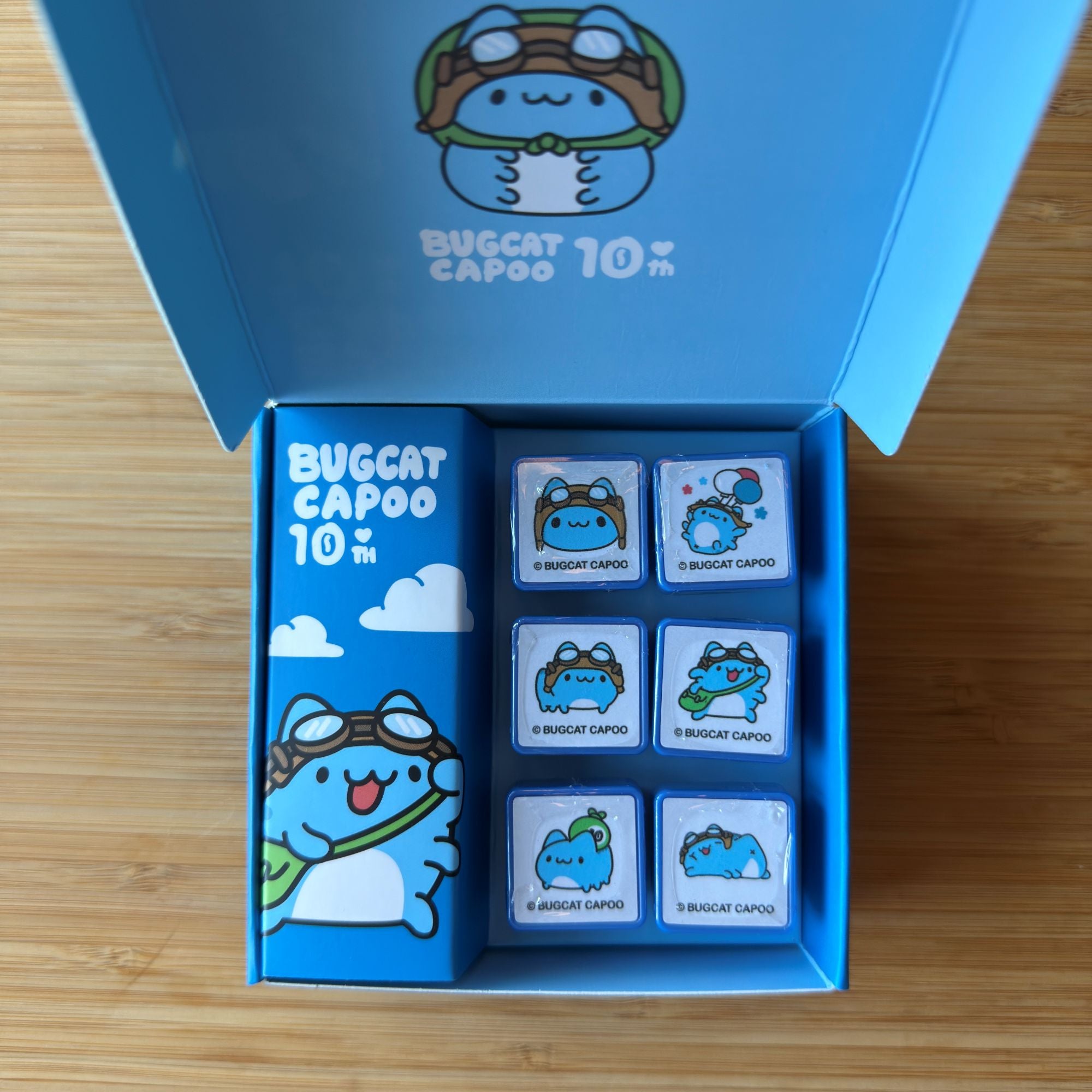 Bugcat Capoo 10th Anniversary Stamp Set