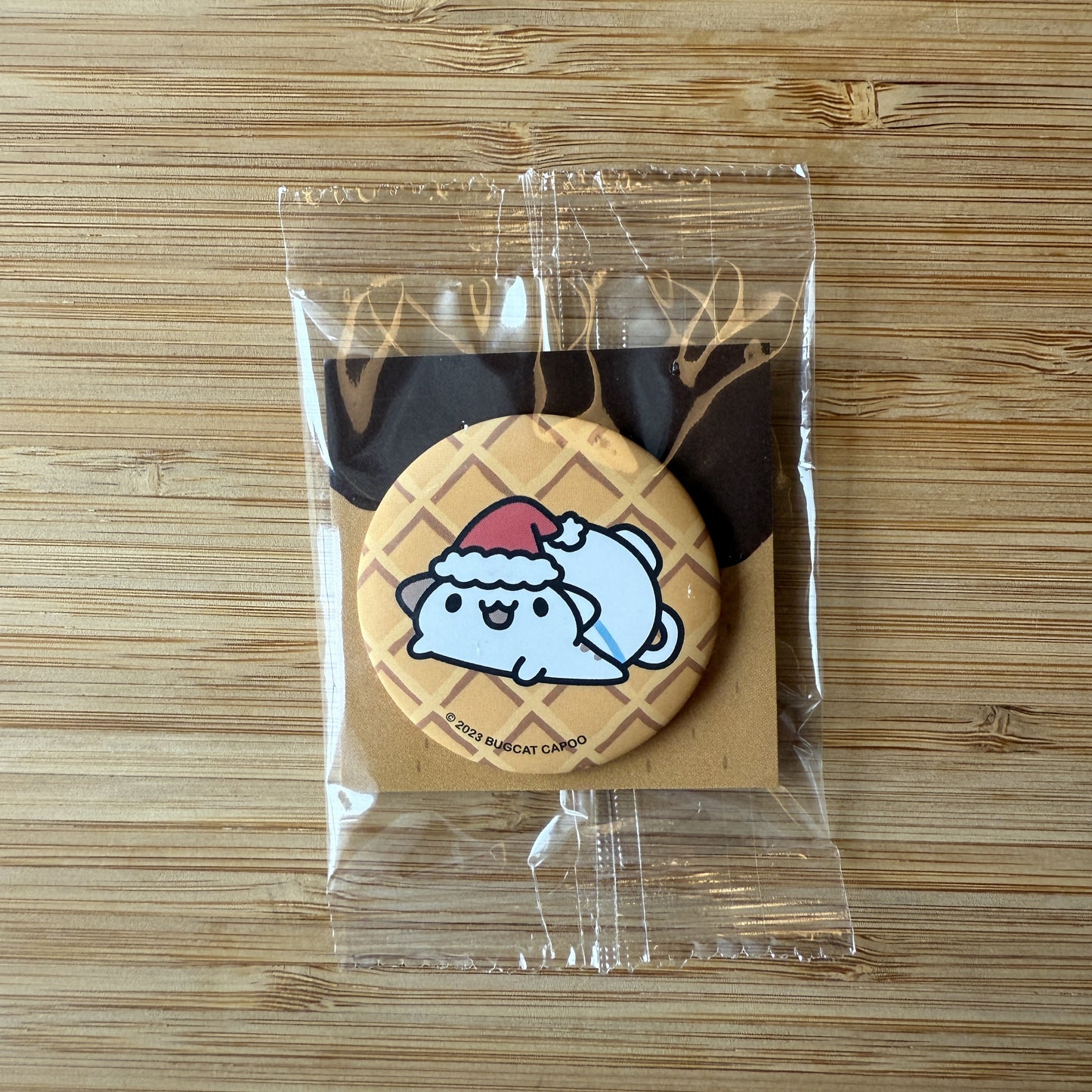 X'mas Foam Cat Badge